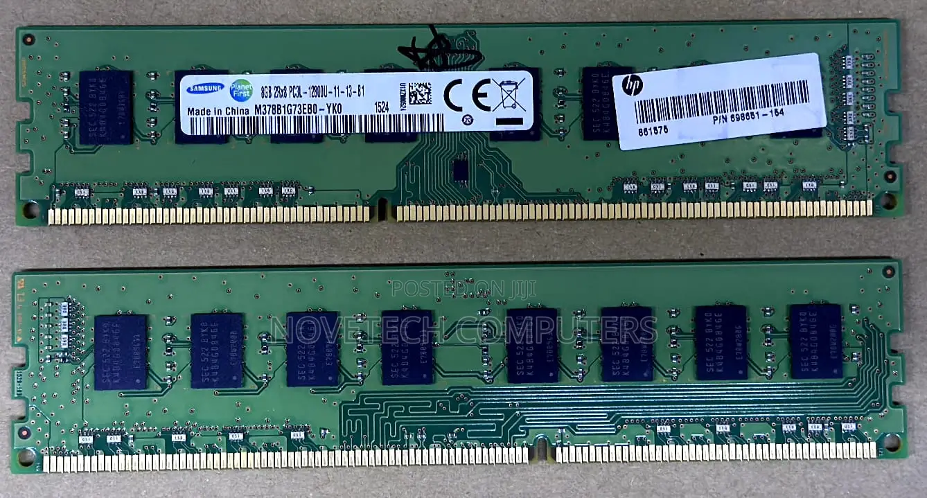 Samsung 8gb 2rx8 Pc3l-12800u-11-13-b1 Desktop Ram