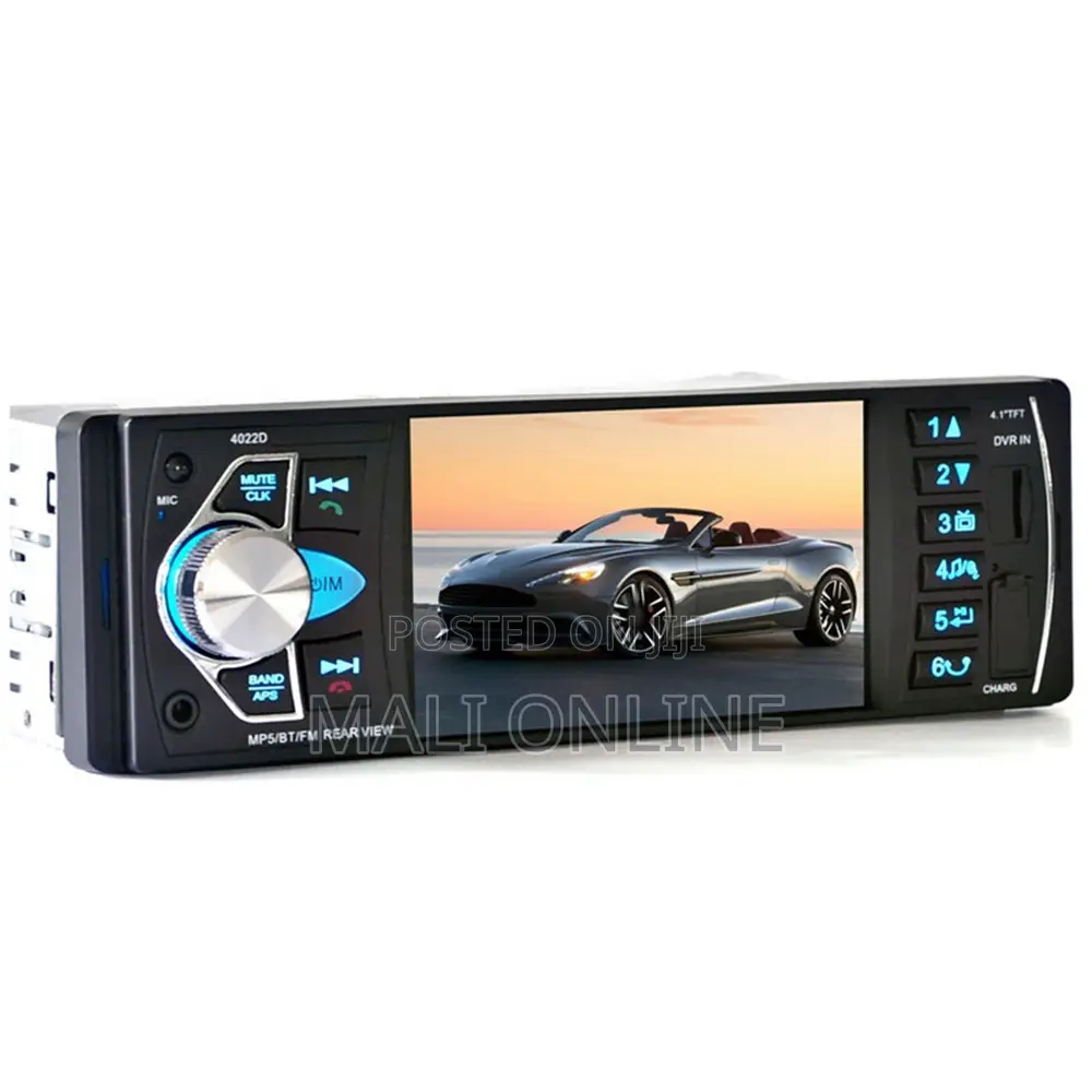 4.1" Single Din Car Mp5 Player Bluetooth Car Stereo