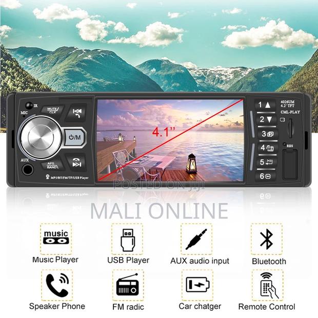 4.1" Single Din Car Mp5 Player Bluetooth Car Stereo - thumbnail 10