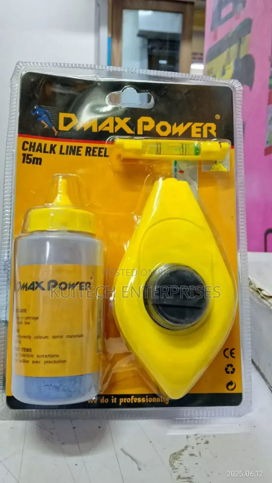 Chalk Line Reel / 15m Chalk Line