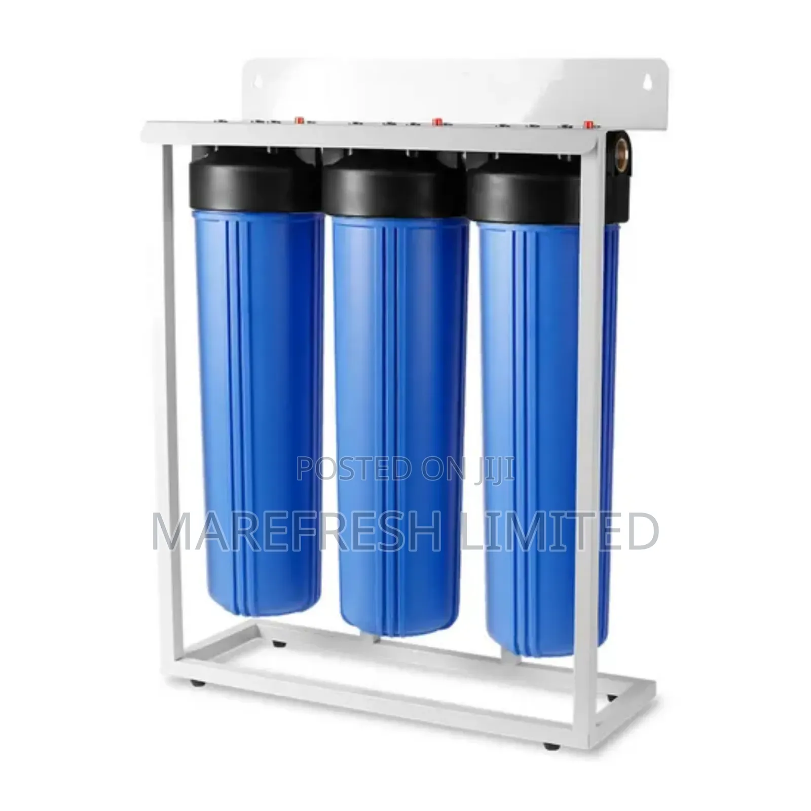 Filter Housing 1" Inlet , Outlet 20" Clear Blue
