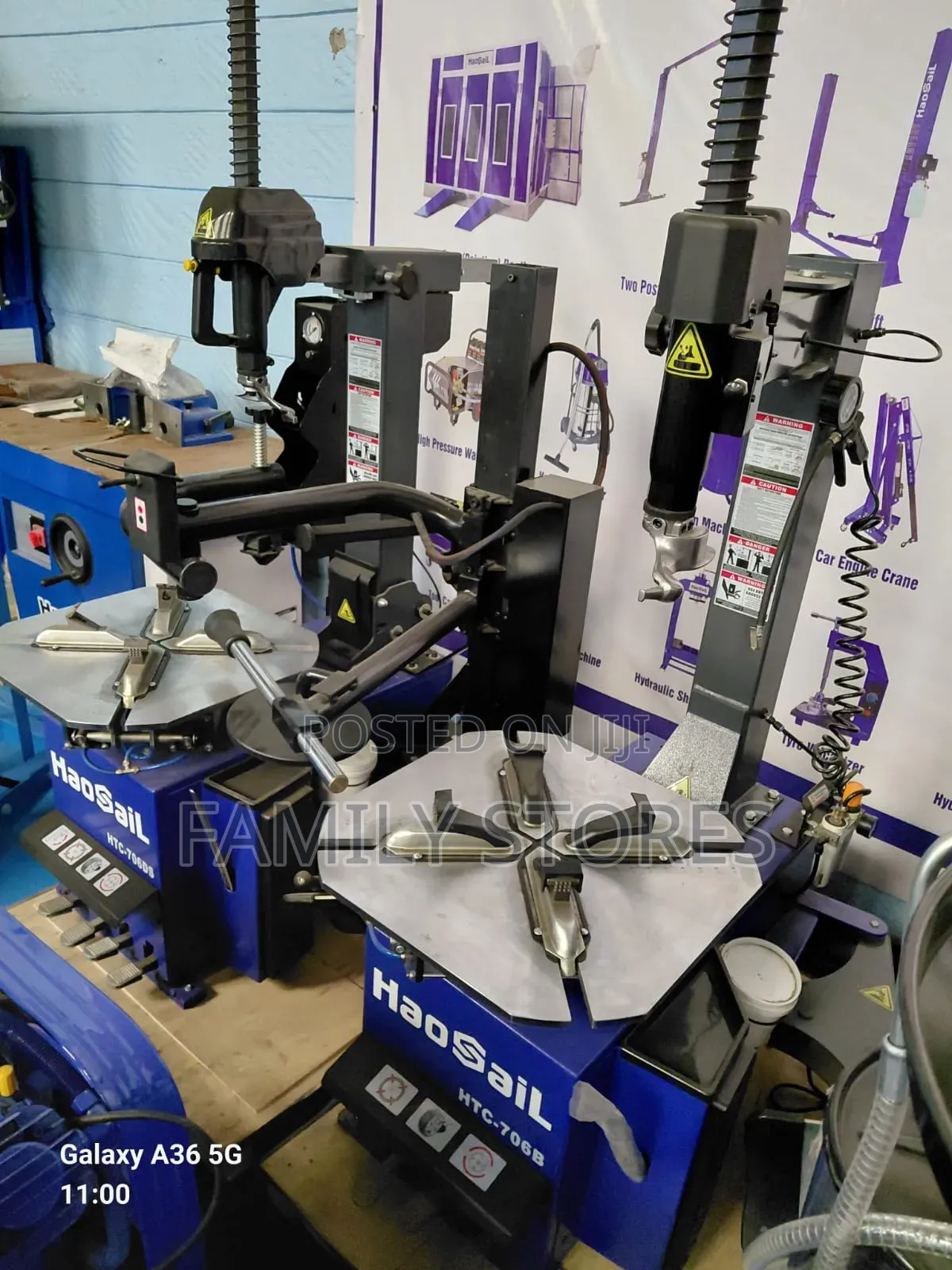 Heavy Duty Commercial Tyre Changer Machine