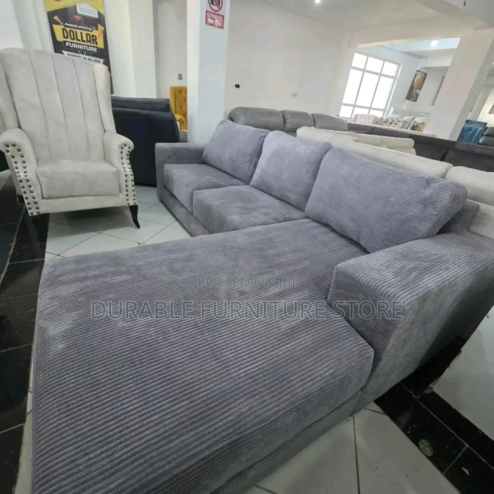 6 Seater  Sofa Quality  Codroy  Material