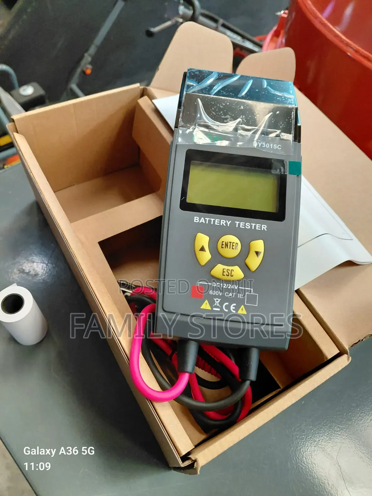 Battery Tester With Printer Machine