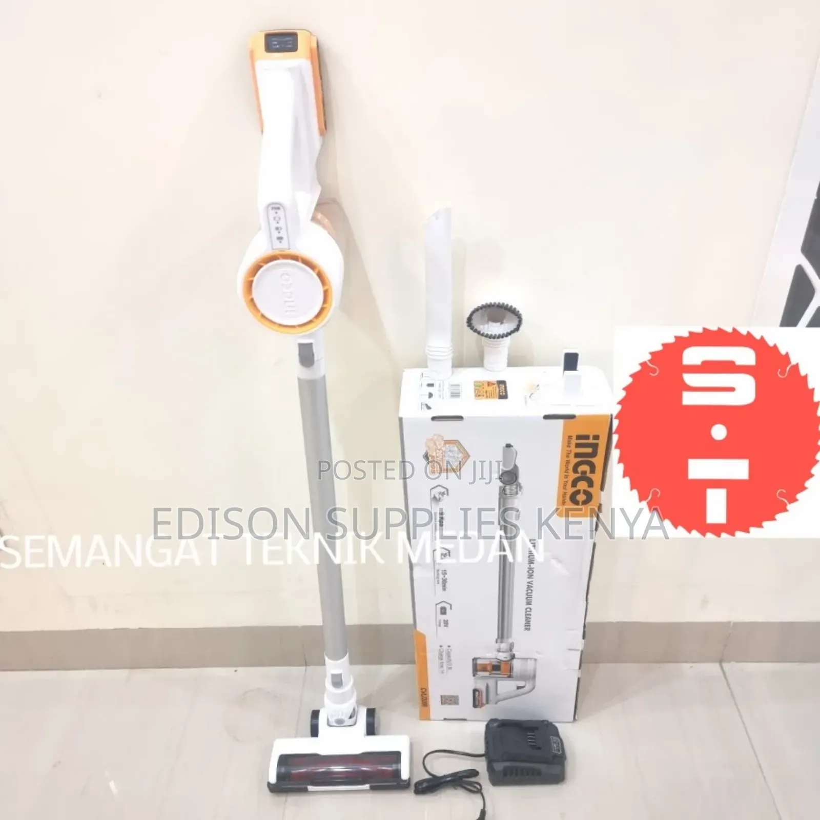 Ingco Cordless Vacuum Cleaner Rechargeable Vacuum Cleaners