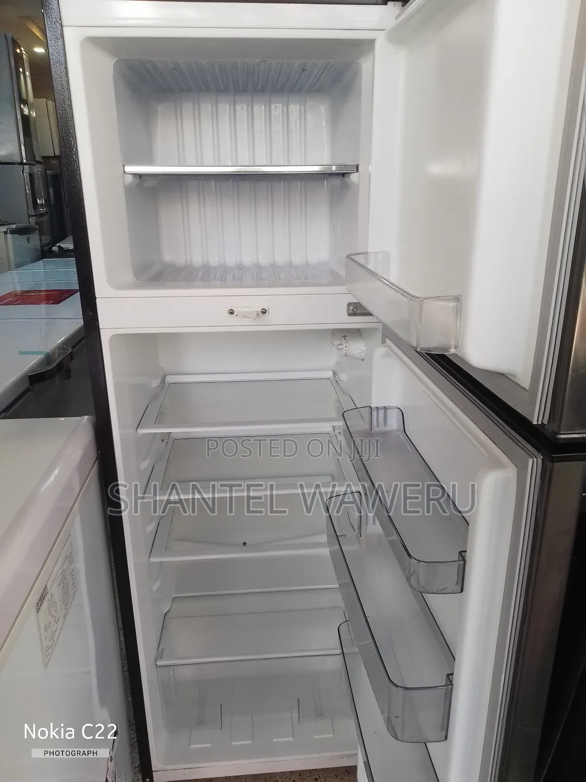 Mika Refrigerator Double Door Fridge