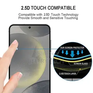Fokevs Tempered Glass Film for Samsung Galaxy S25 5g