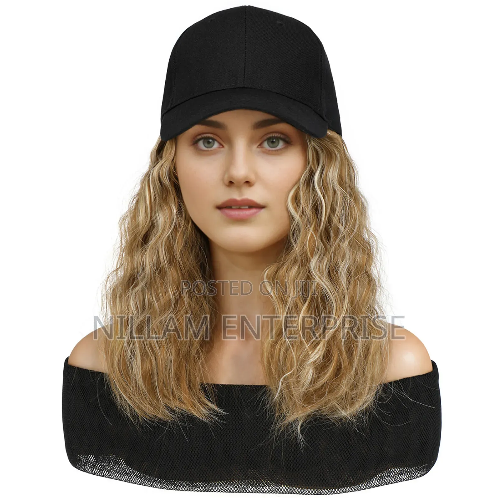 Hat Wig for Women