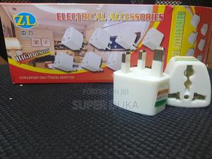 Top Plug.2 Pin 3 Way Multi - Travel Adapter. - thumbnail 2