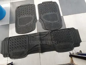Offer !! 3pc Conjoined Floor Mat Black Universal