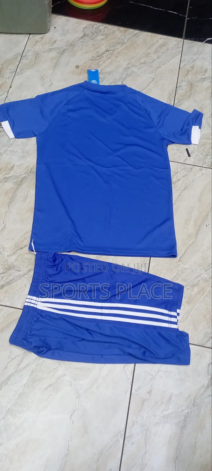 New Adidas Jersey Plain Football Uniform With Socks