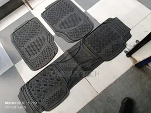 Rubber All Weather 3pc Conjoined Floor Mat