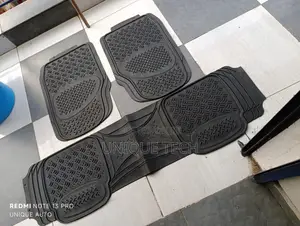 Rubber Universal Conjoined 5 Seater Floor Mats