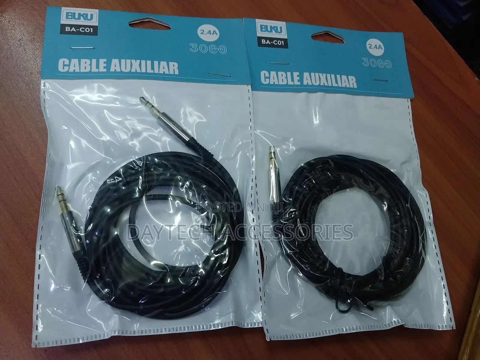 5m 3.5mm Aux Auxiliary Cord Male to Male Stereo Audio Cable