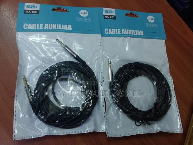 5m 3.5mm Aux Auxiliary Cord Male to Male Stereo Audio Cable