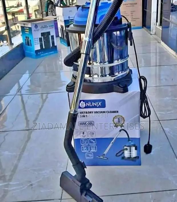 Nunix Vacuum Cleaner Wet and Dry 20l Stainless Tank