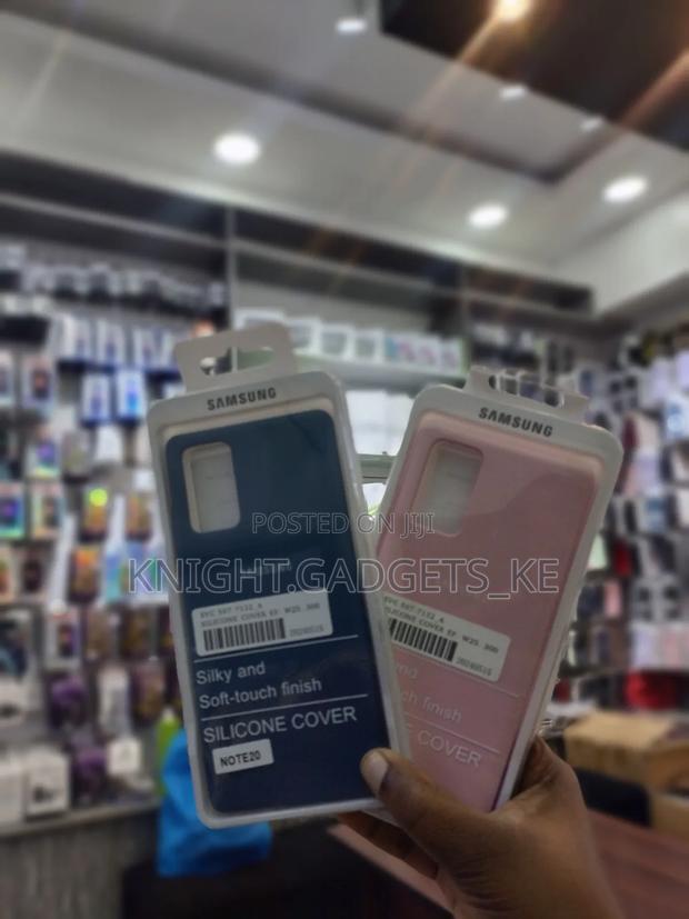 Note 20 Silicone Phone Case. - main view