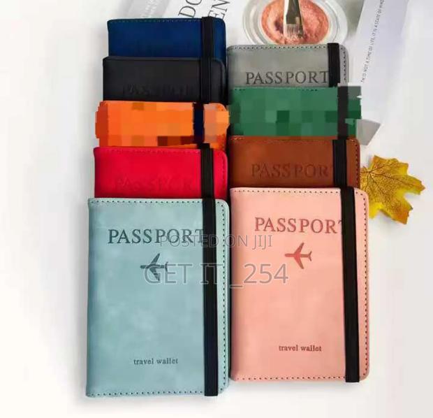 Leather Passport Holder Wallet - main view