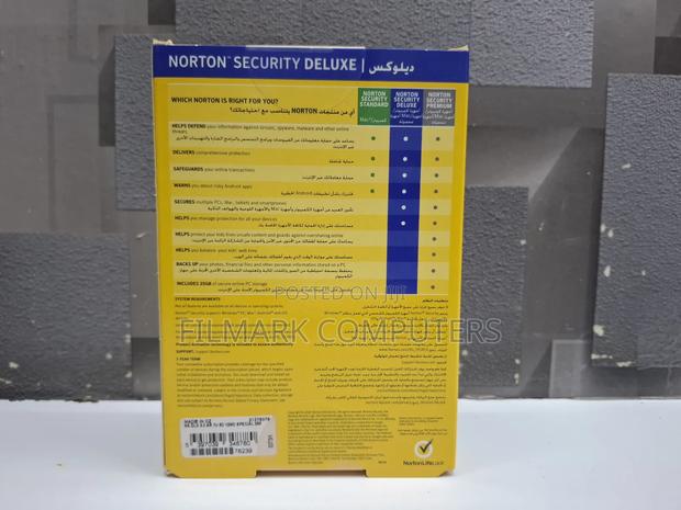 Norton Security Deluxe 5 Devices 1 Yeah Subscription - thumbnail 3