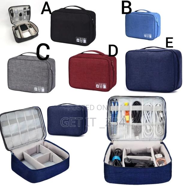 Travel Electronic Accessories Case Cable Size:24.5*10*18cm - main view