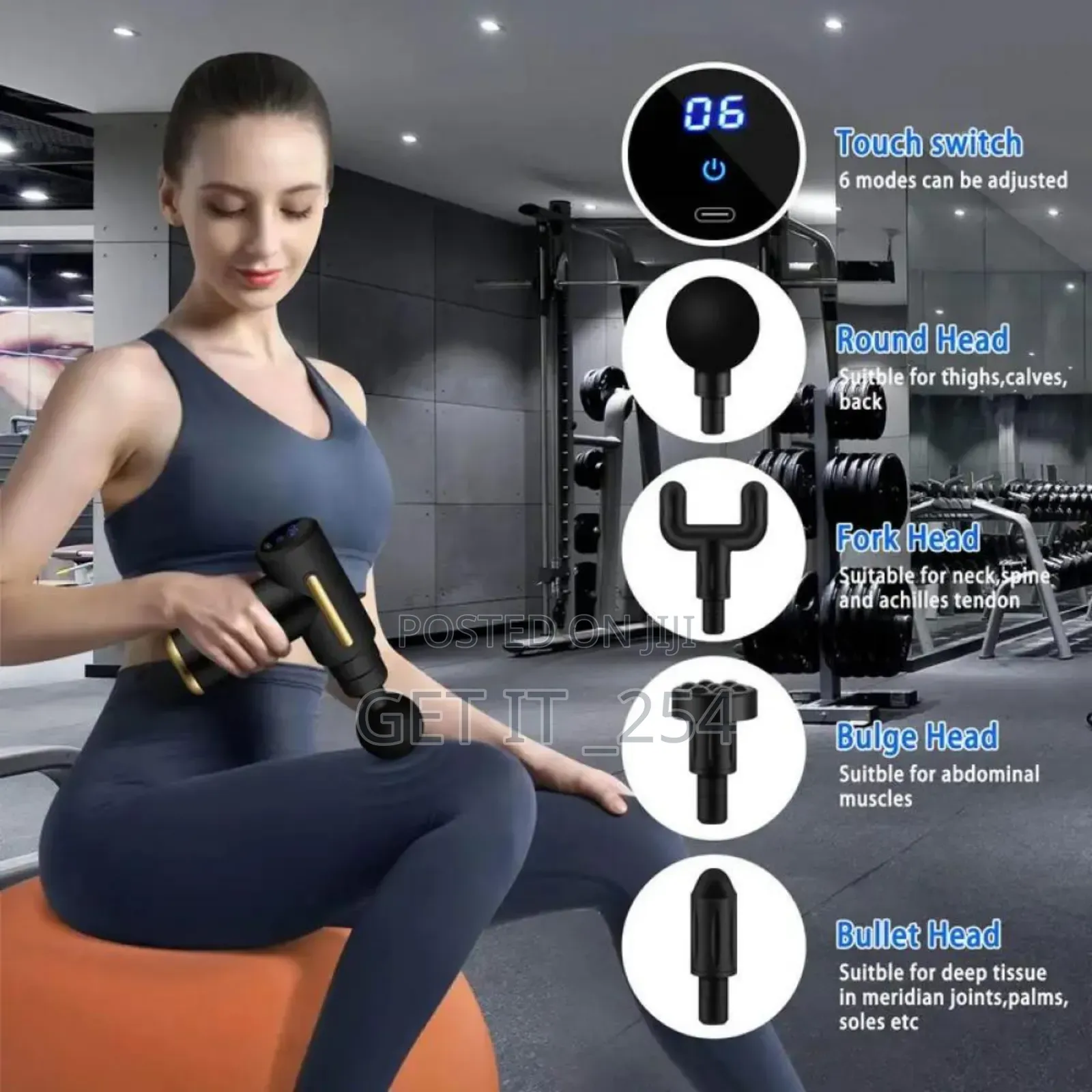 Portable Fascial Massage Gun