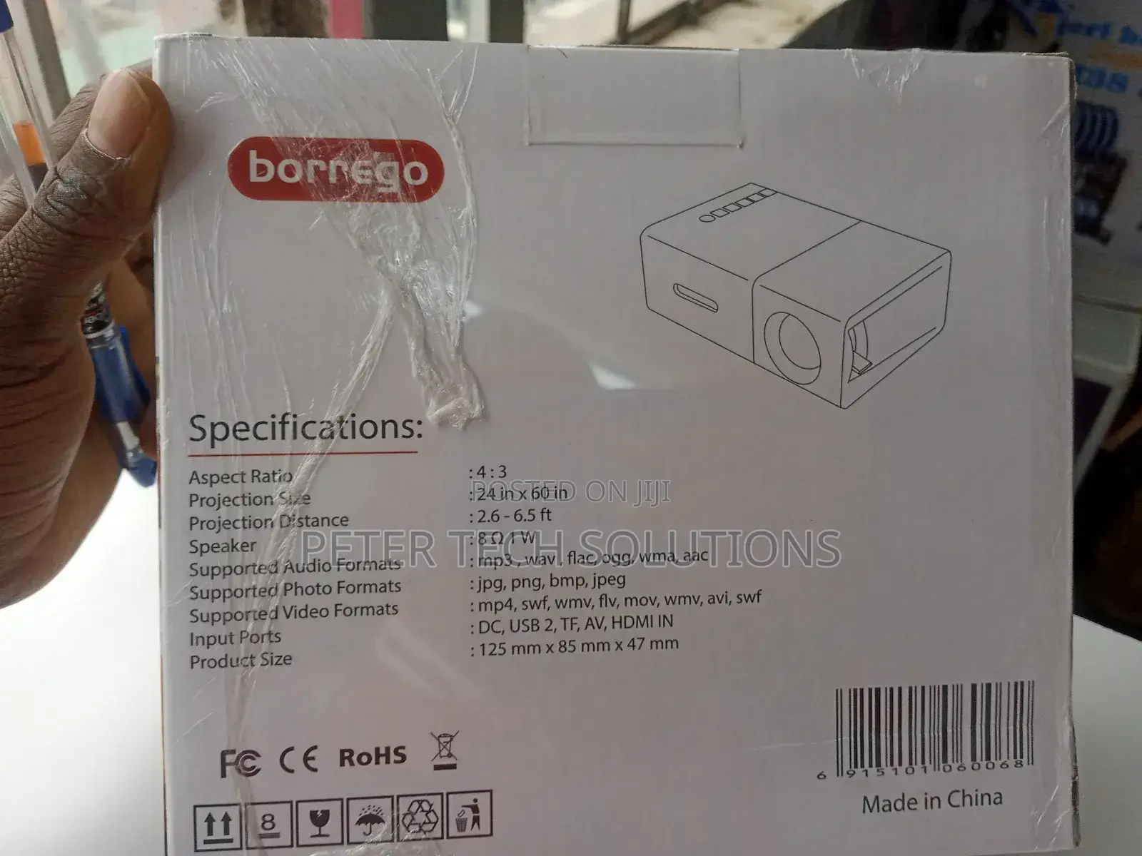 Portable Mini Projector With Audio HDM
Regular Price