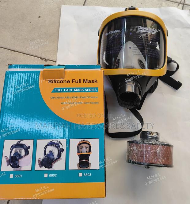 Full Face Single Respirator Mask