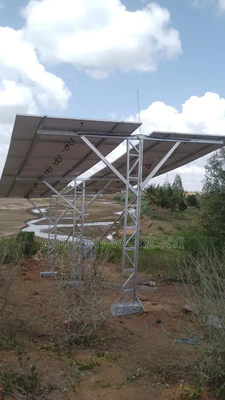 Large High Flow Solar Pump for Big Farms Irrigation