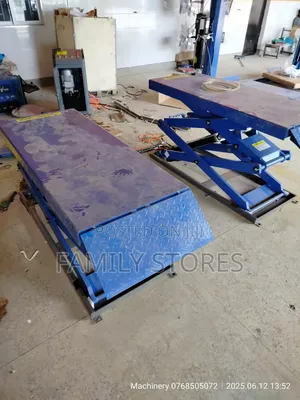 Scissor Carlift 1.8metre Rise Electric Powered