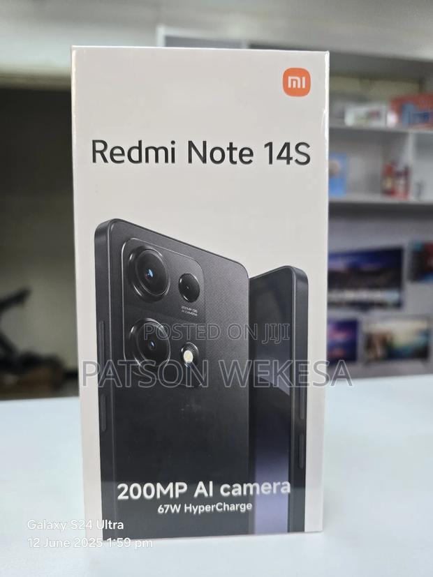 New Xiaomi Redmi Note 14S 256 GB Black - thumbnail 3