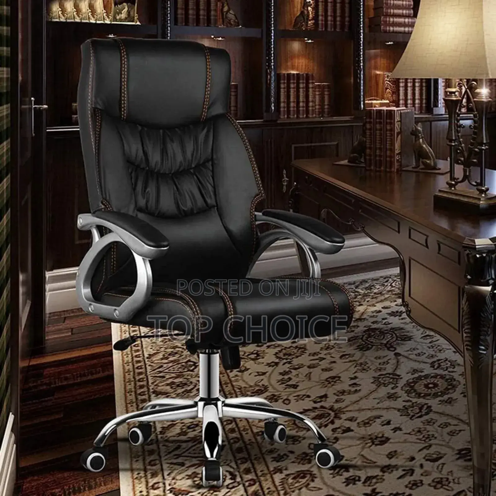 Leather Office Chairs , Executive