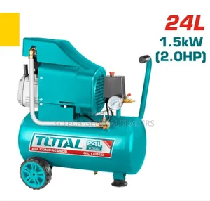 Total 24l 1.5kw 2.0hp Commercial Air Compressor