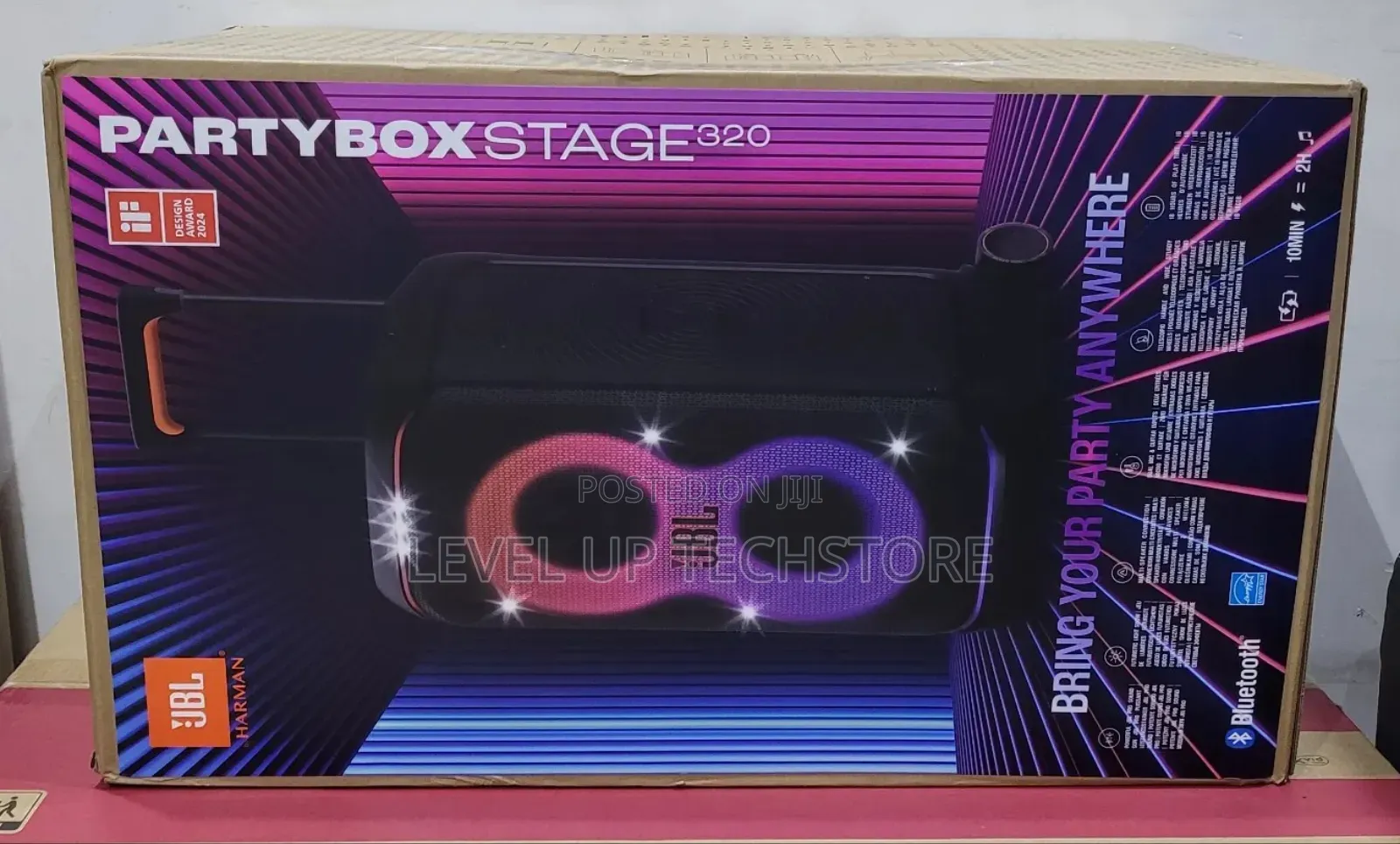 JBL Partybox Stage 320 - Portable Party Speaker