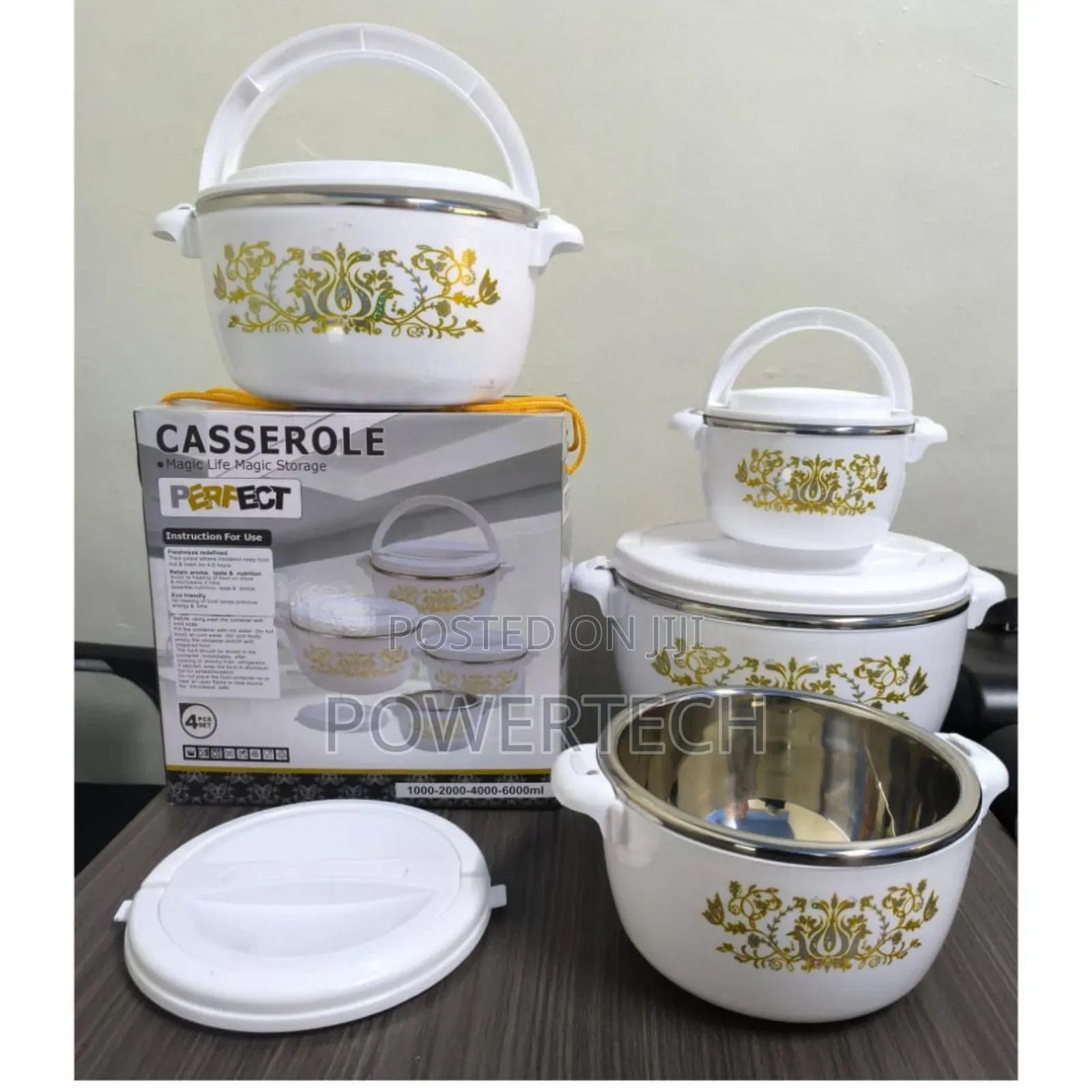 *4pc Hotpot Casserole