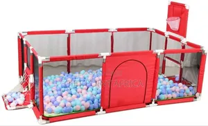 Baby Kids Playpen/Fence Activity Center With 50 Balls