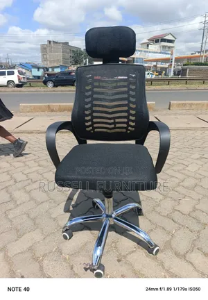 Clean Headrest Office Chair Available Brand New