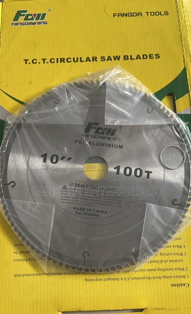 Aluminum Circular Saw Blade Fangda 10 Inch, 100 Teeth
