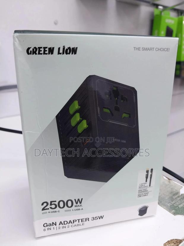 Green Lion Pd 35w Multifunctional Travel Adapter