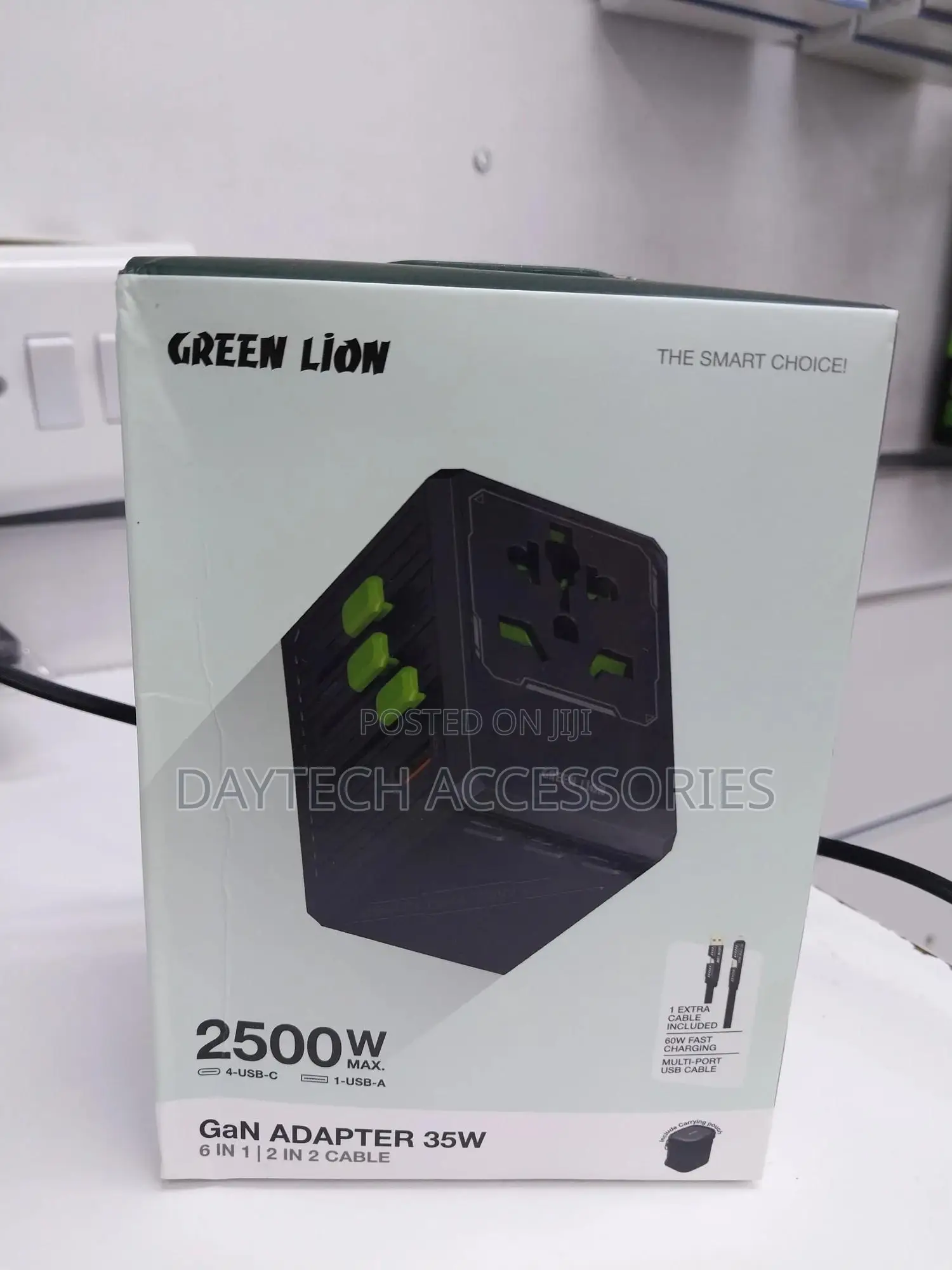 Green Lion Pd 35w Multifunctional Travel Adapter