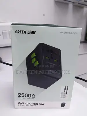 Green Lion Pd 35w Multifunctional Travel Adapter