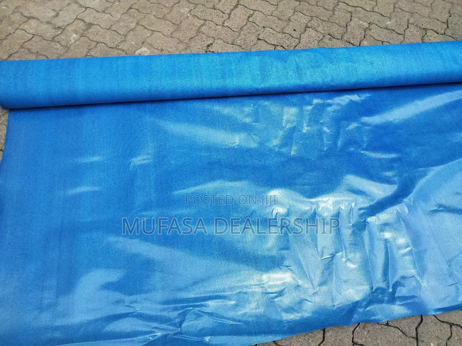 Sky Blue Car Shade