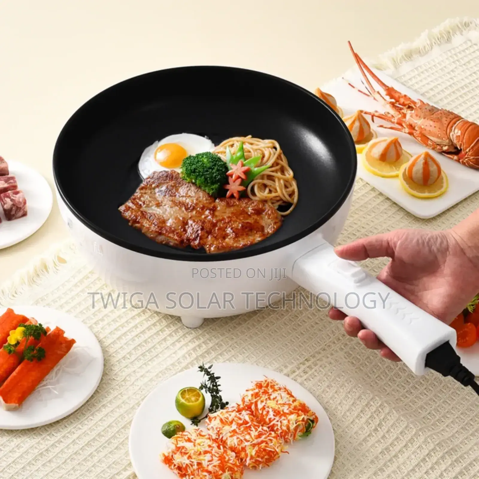Electric Multifunction Cooking Wok