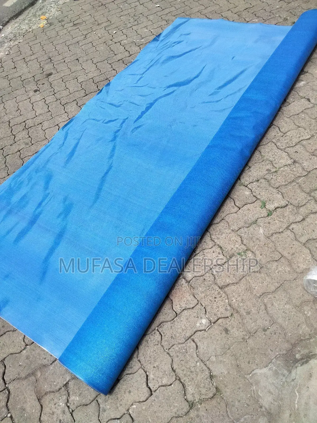 Sunproof Blue Car Shade Nets