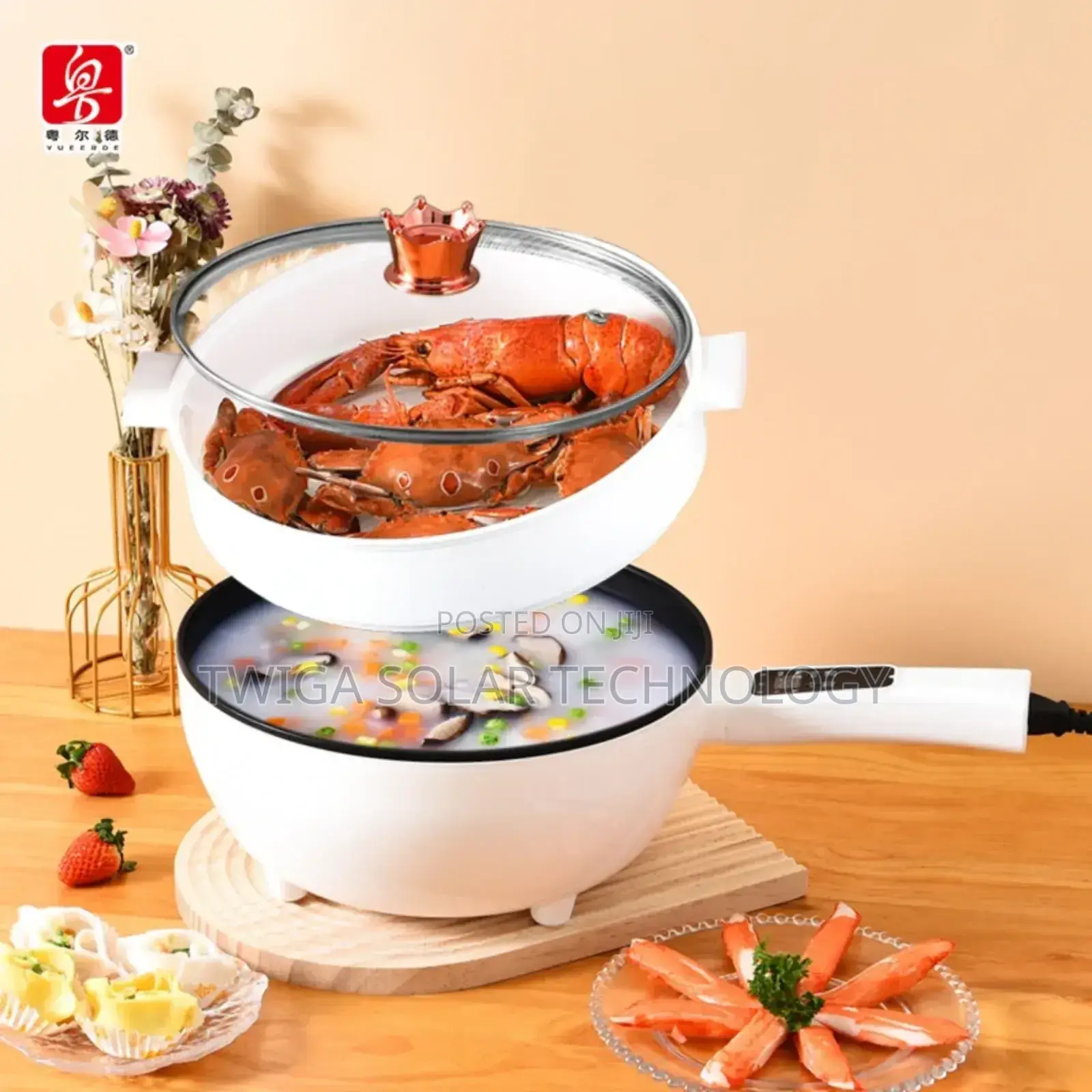 Electric Multifunction Cooking Wok