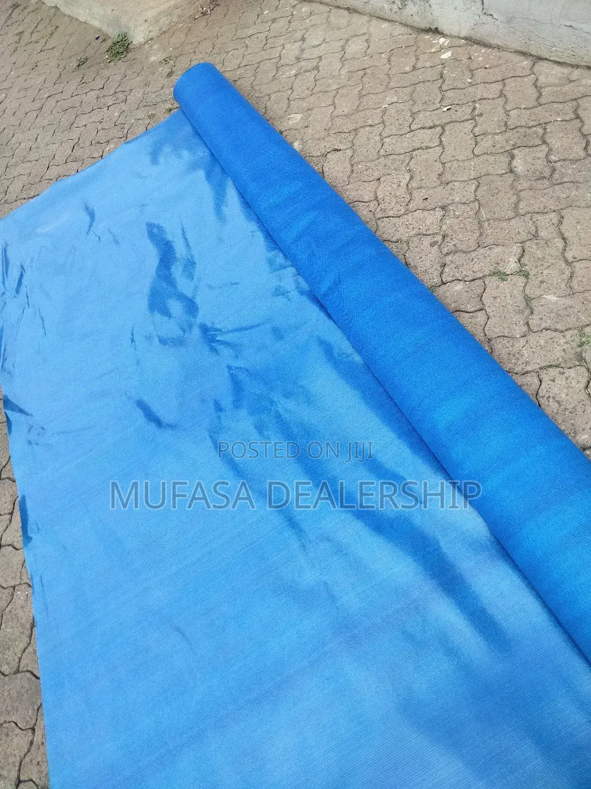 Sunproof Blue Car Shade Nets