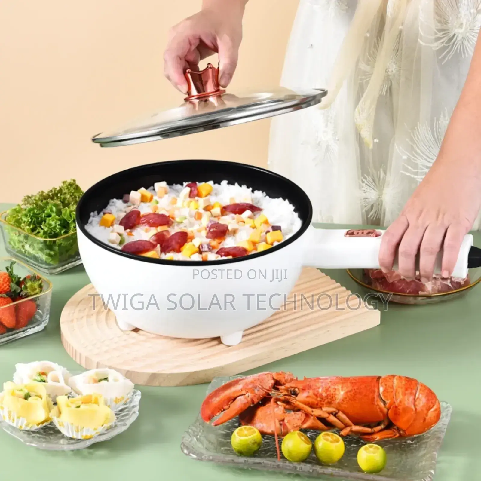 Electric Multifunction Cooking Wok