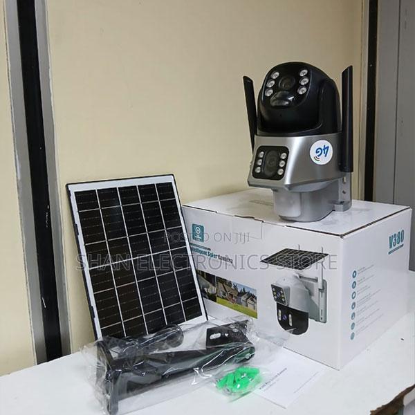 2mp V380 Pro 4g Dual Lens Solar PTZ Outdoor Camera - main view