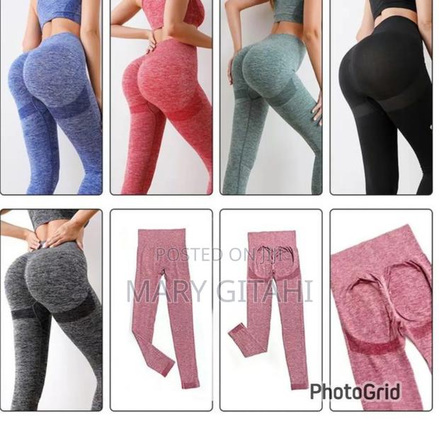 Multi Colouredstretching Yoga Pants ( - main view
