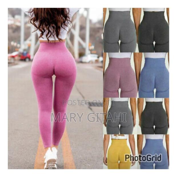 Multi Colouredstretching Yoga Pants ( - thumbnail 3