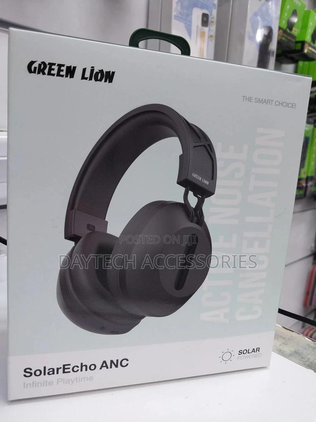 Green Lion Solarecho Anc Over-Ear Headphones Up to 30 Hours